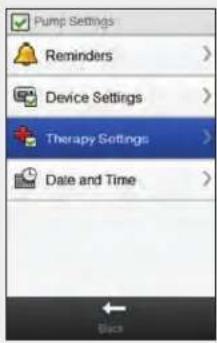 Accu-Chek Insight Diabetes Therapy System - Setting the Cartridge Warning Level - 2