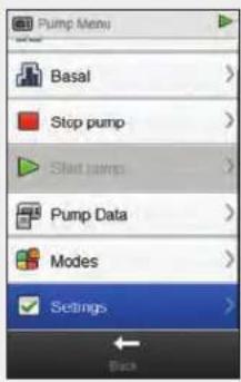 Accu-Chek Insight Diabetes Therapy System - Bolus Settings - 1