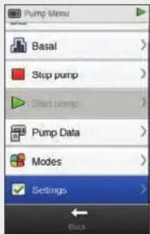Accu-Chek Insight Diabetes Therapy System - Setting the Automatic Off Timer - 1