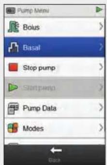 Accu-Chek Insight Diabetes Therapy System - Programming a Basal Profile - 1