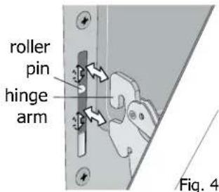 FRIGIDAIRE FEF329EB - To remove oven door: - 4