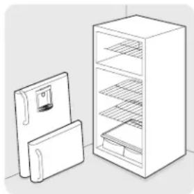 FRIGIDAIRE GLHT188WHQ - Risk of child entrapment - 1