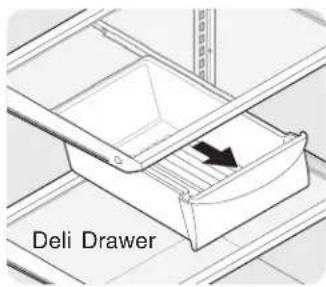 FRIGIDAIRE GLHT188WHQ - DELI DRAWER (SOME MODELS) - 1