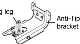FRIGIDAIRE FEF352DB - Tip Over Hazard - 2