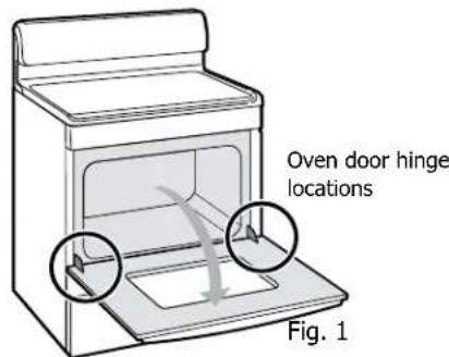 FRIGIDAIRE FEF352DB - Special door care instructions - Most oven doors contain glass that can break. Read the following recommendations: - 1