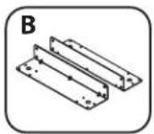Tripp Lite SmartRack SR2POST25 - 1 - 2