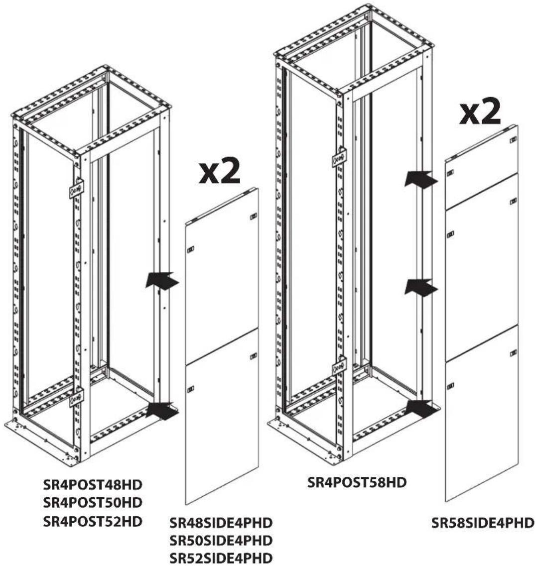 SR4POST48HD SR4POST50HD SR4POST52HD x2 SR48SIDE4PHD SR50SIDE4PHD SR52SIDE4PHD x2 SR4POST58HD SR58SIDE4PHD