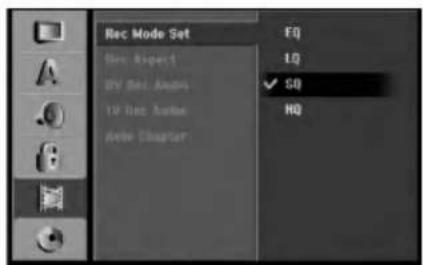 LG RH7825CP1L - Record Mode Set - 1