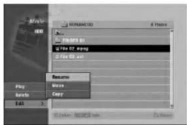 LG RH7825CP1L - Movie menu options - 1