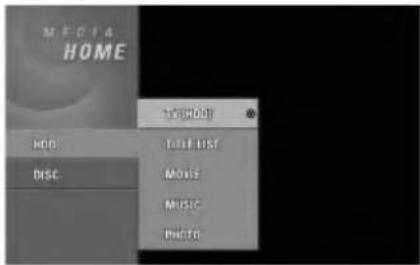 LG RH7825CP1L - Using the Home Menu - 1