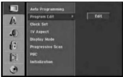 LG RH7825CP1L - Program Edit - 1