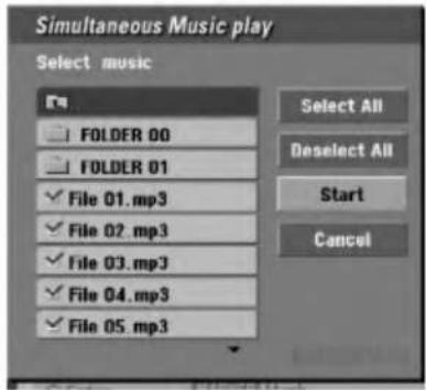 LG RH7825CP1L - To listen to music while slide show simultaneously - 2