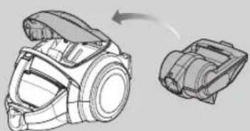 Technical illustration of a mechanical device with a close-up view showing internal components (no text or symbols)