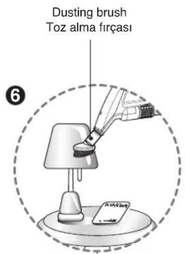Dusting brush Toz alma fırçası 6 A 14.02 mg