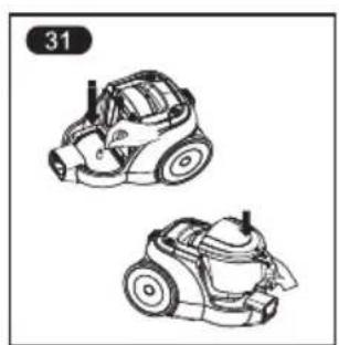 Line drawings of two different robotic car models, no text or symbols present