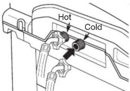 LG WTR206HM - CONNECTING THE WATER LINES - 3