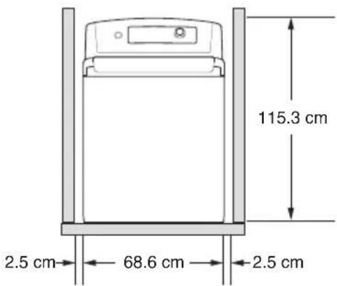 LG WTR206HM - CLEARANCES - 1