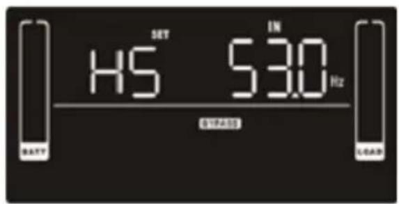 SET IN H5 5:30 Hz BHASS BATT LOAD