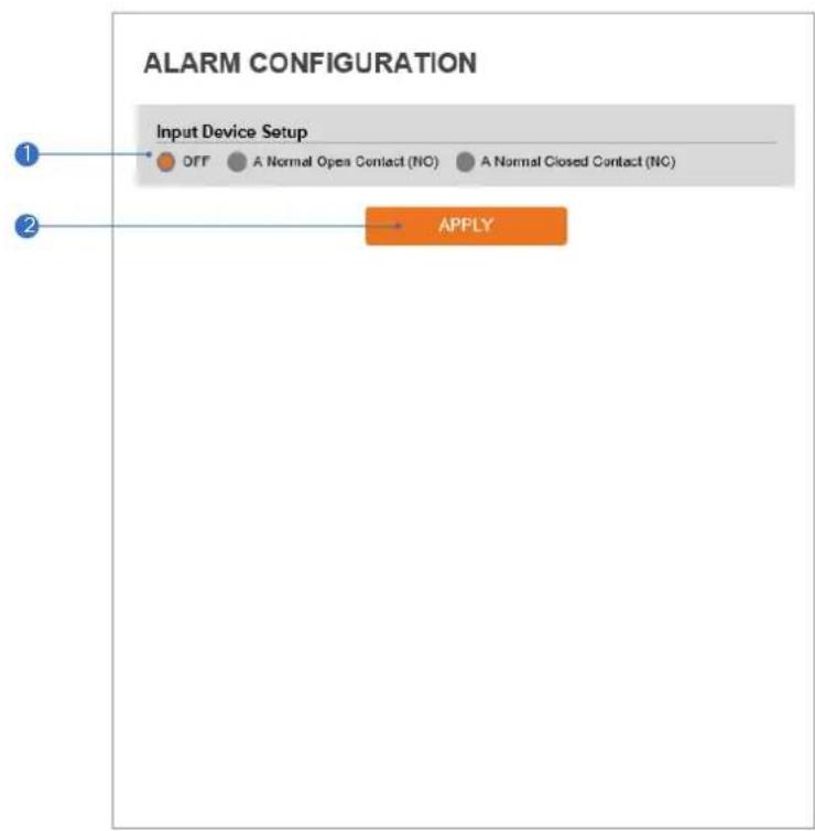 Digital Watchdog DWC-MB48WIAT - Alarm Configuration - 1