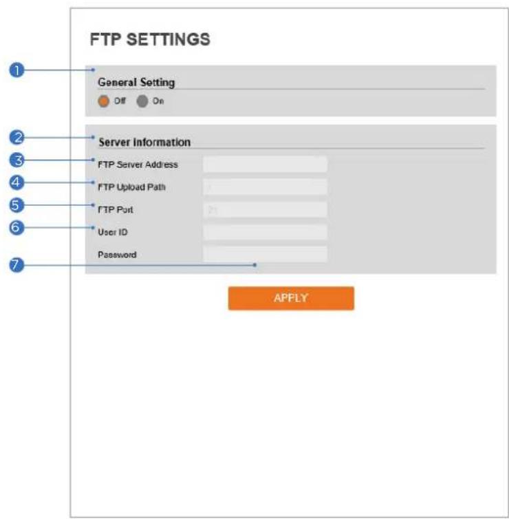 Digital Watchdog DWC-MB48WIAT - FTP Settings - 1