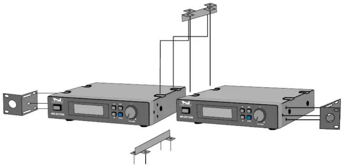 Anchor Audio WH-EXT500 - MOUNTING THE RECEIVER - 1