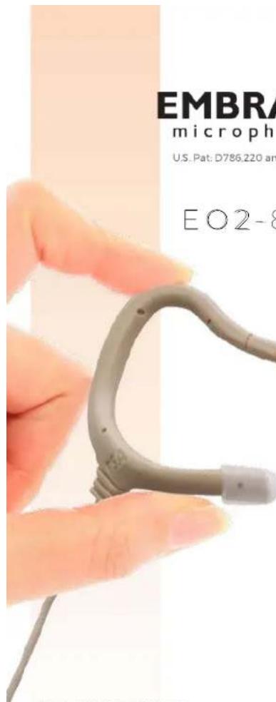 EMBRA microph U.S. Pat: D786.220 an EO2-8