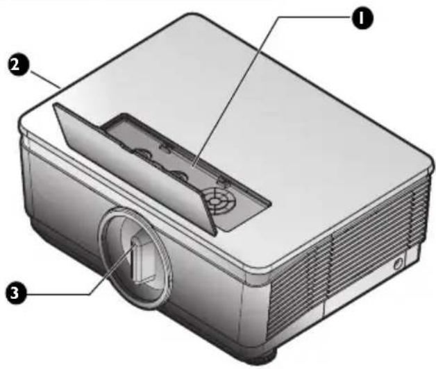 BENQ PU9220+ - Projector exterior view - 1