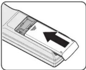 BENQ PU9220+ - Replacing the remote control battery - 4
