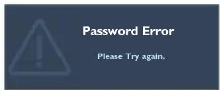 BENQ PU9220+ - If you forget the password - 1