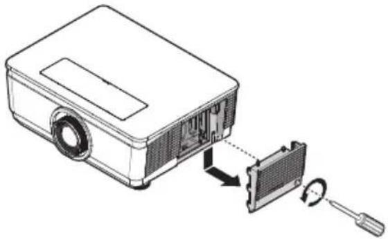 BENQ PU9220+ - Replacing the lamp - 2
