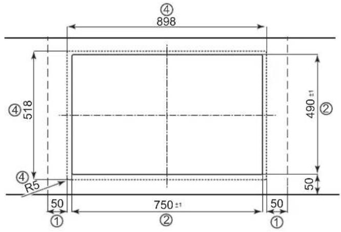 Küppersbusch KI9850.0SE - Variable installation possibilities: Overlying installation - 1