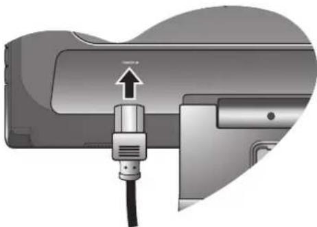 BENQ E902HDP - Connect the power cable to the monitor. - 1