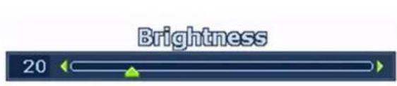 BENQ FP93E - Brightness hot key - 1