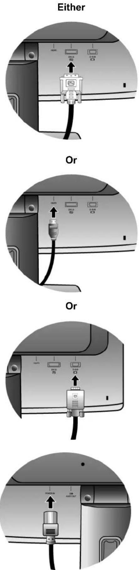 BENQ X2000W - Assembling your monitor hardware - 8