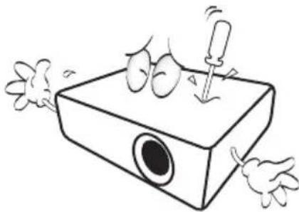 BENQ MX823ST - Safety Instructions (Continued) - 5
