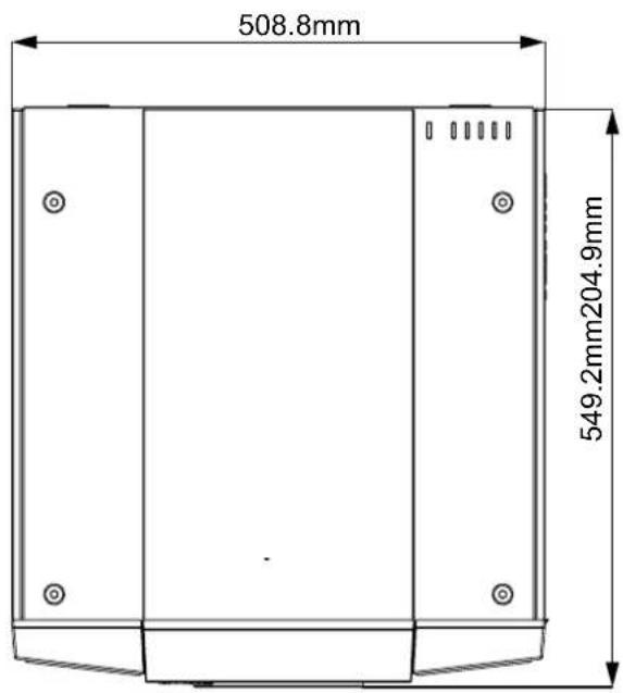 VIVITEK D8010W - DIMENSIONS - 1
