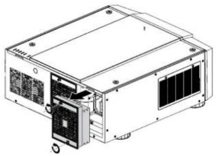 VIVITEK D8010W - TO REPLACE THE PROJECTOR LAMP2 - 1