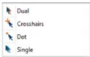 Dual Crosshairs Dot Single