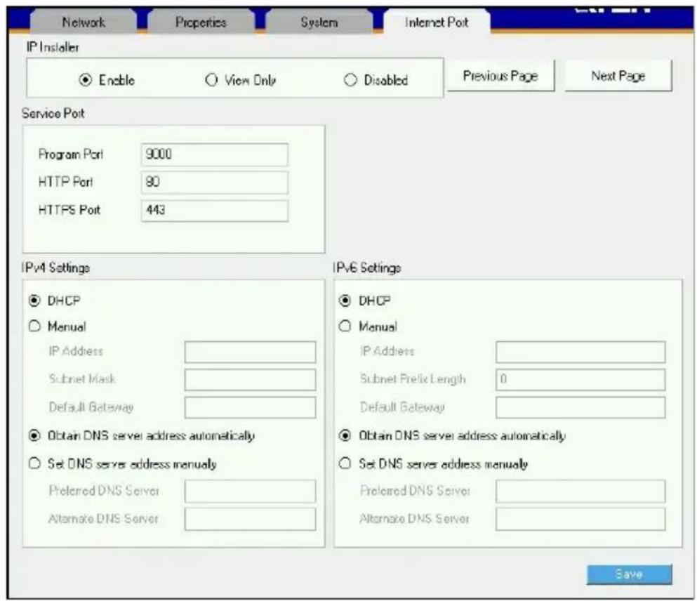 ATEN KE6910ATC - Internet Port (AiT Models only) - 1