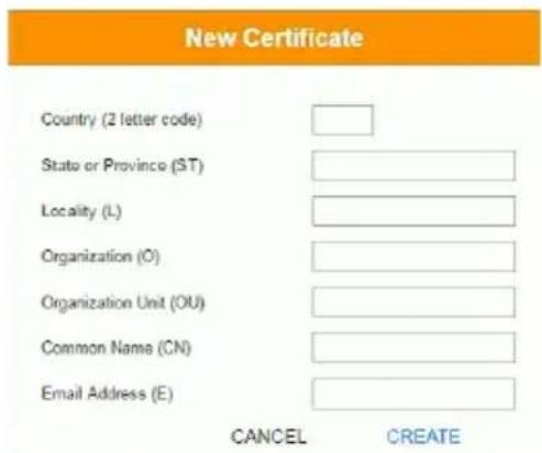 ATEN KE6910ATC - Certificate Signing Request - 1