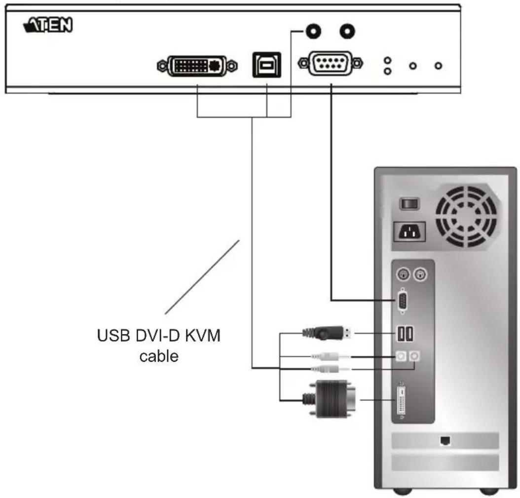ATEN KE6910ATC - KE6920 / KE6922 Network Installation Diagram 2 of 2 - 1