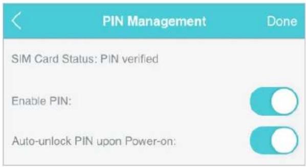 NETGEAR M7200 - - To enable Auto-unlock PIN upon Power-on: - 1