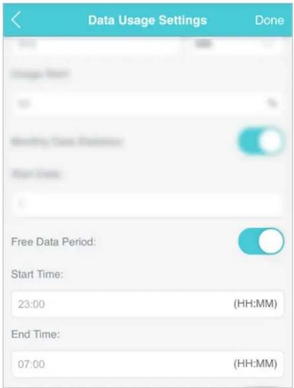 NETGEAR M7200 - Set Up Free Data Period - 1