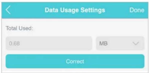 NETGEAR M7200 - 1. 3. Revise Data Usage - 1