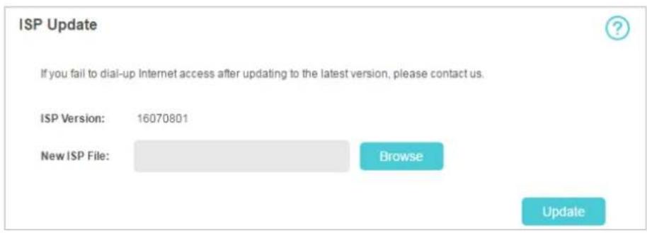 NETGEAR M7200 - Update ISP Parameters - 1