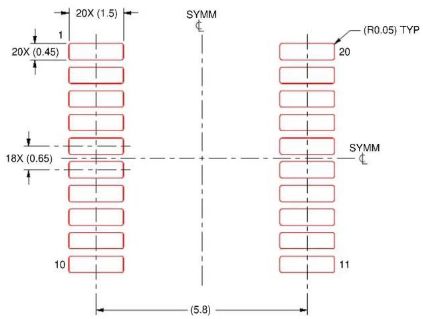 TEXAS INSTRUMENTS SN74AC373PWR - NOTES: - 4