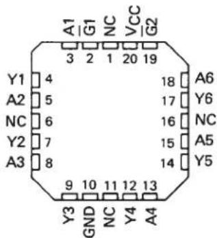 TEXAS INSTRUMENTS SN74LS368AD - description - 2