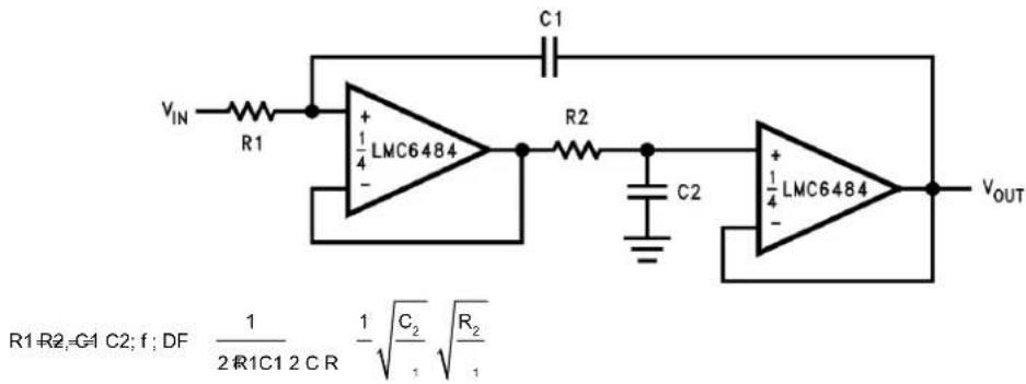 TEXAS INSTRUMENTS LMC6484IM/NOPB - SystemExamples(continued) - 3