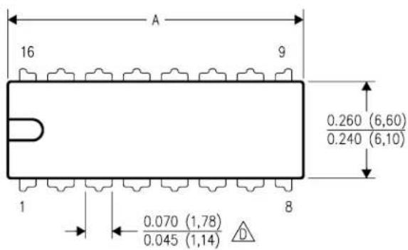TEXAS INSTRUMENTS LMC6484IM/NOPB - PLASTIC DUAL-IN-LINE PACKAGE - 1