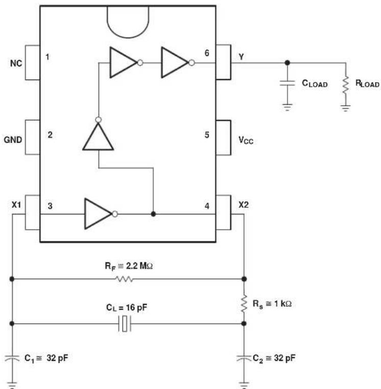 TEXAS INSTRUMENTS SN74LVC1GX04DCKT - TypicalApplication(continued) - 1